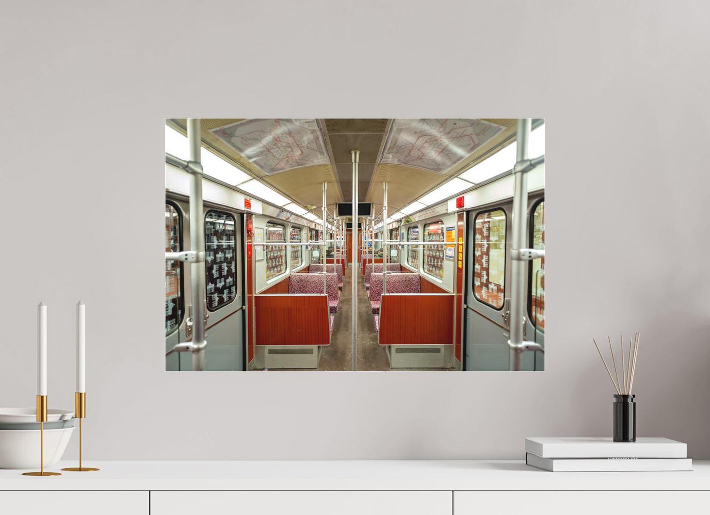 60 x 40 cm, Fine Art Acrylglas Matt BER #2 Berlin