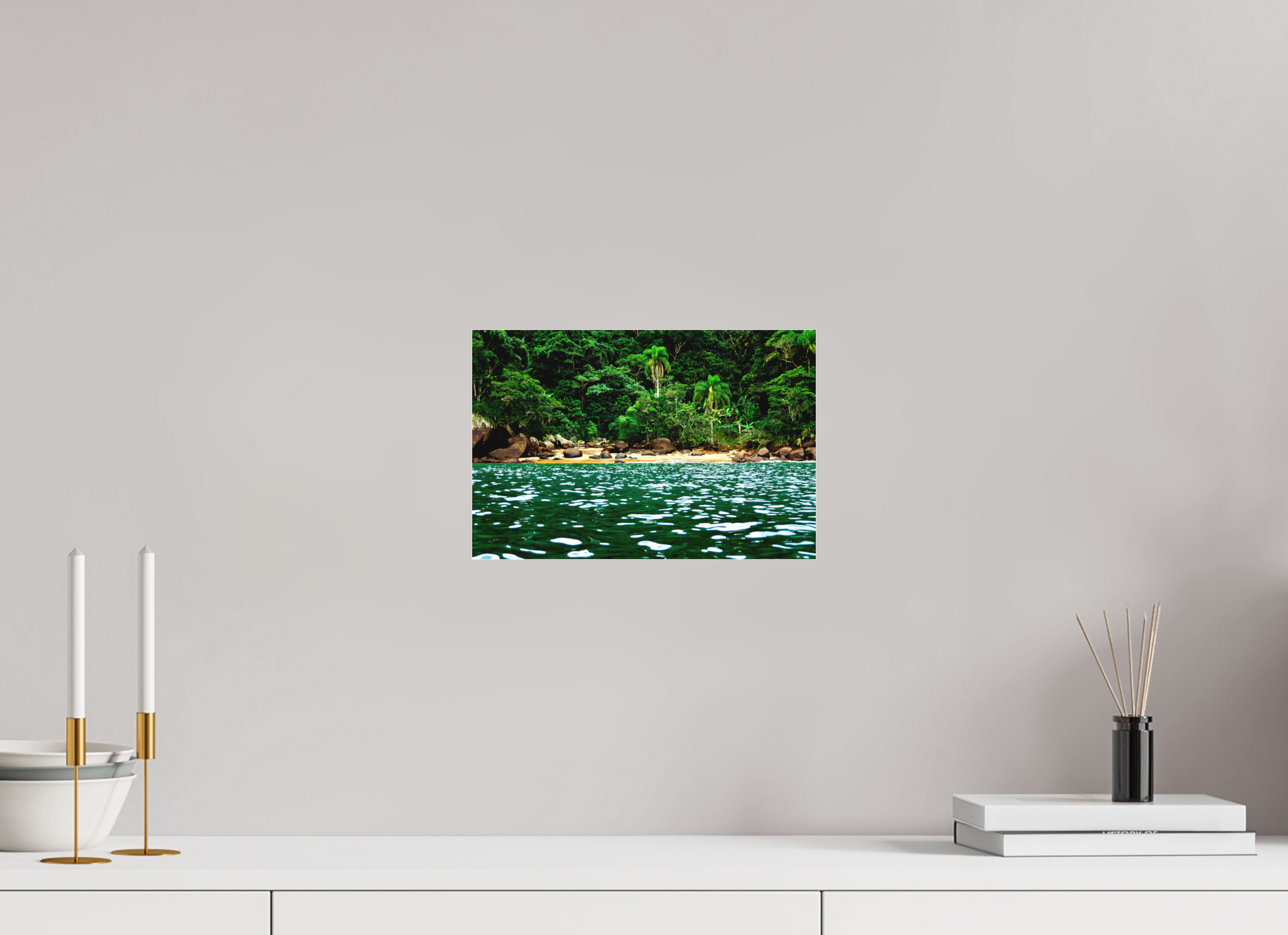 30 x 20 cm, Fine Art Acrylglas Matt Costa de Ubatuba - Ubatuba - SP