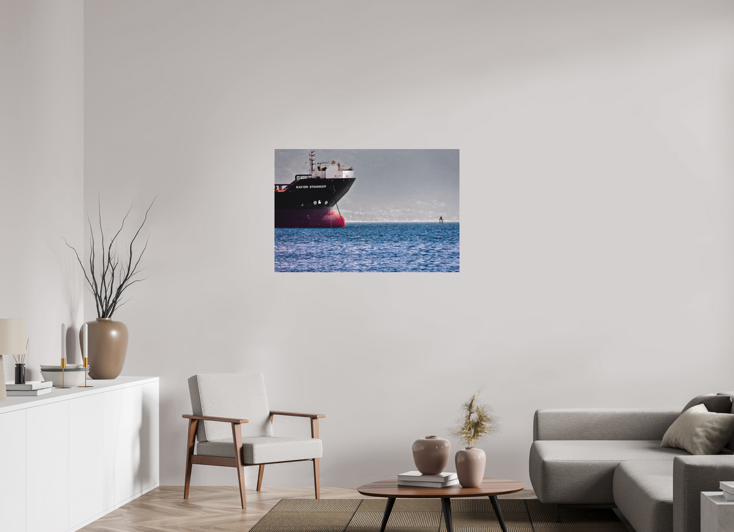 105 x 70 cm, Fine Art Acrylglas Matt Canal de São Sebastião. SP #2