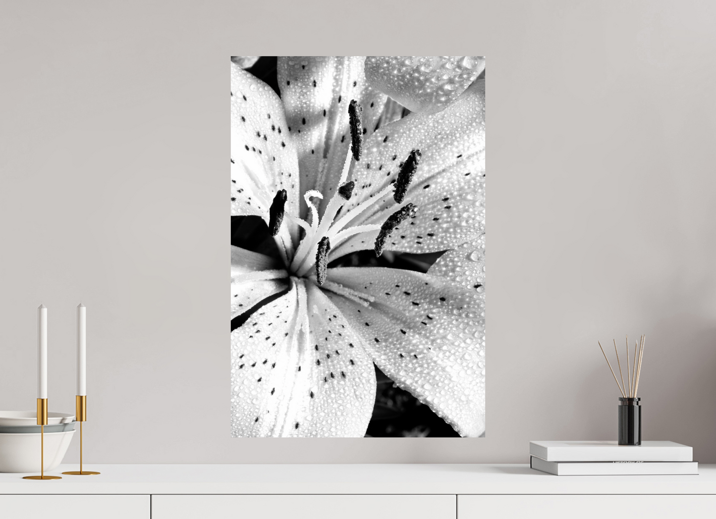 40 x 60 cm, ChromaLuxe HD Metal Print Lilie_09
