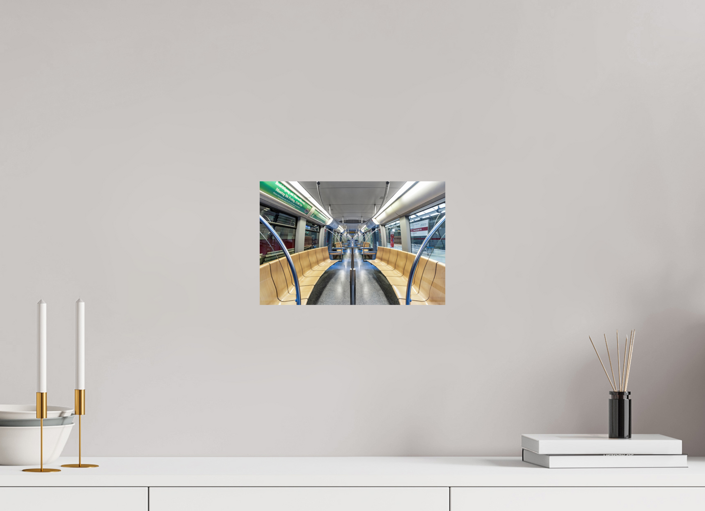 30 x 20 cm, Fine Art Print Metallic Edition MUC #2 München