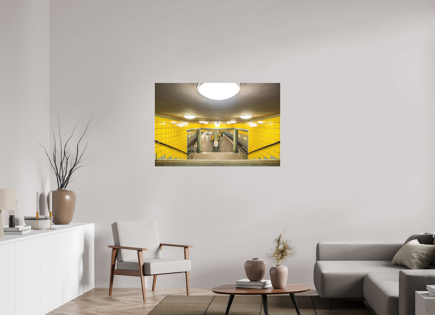 120 x 80 cm, Fine Art Acrylglas Matt Hermannsplatz #2 Berlin