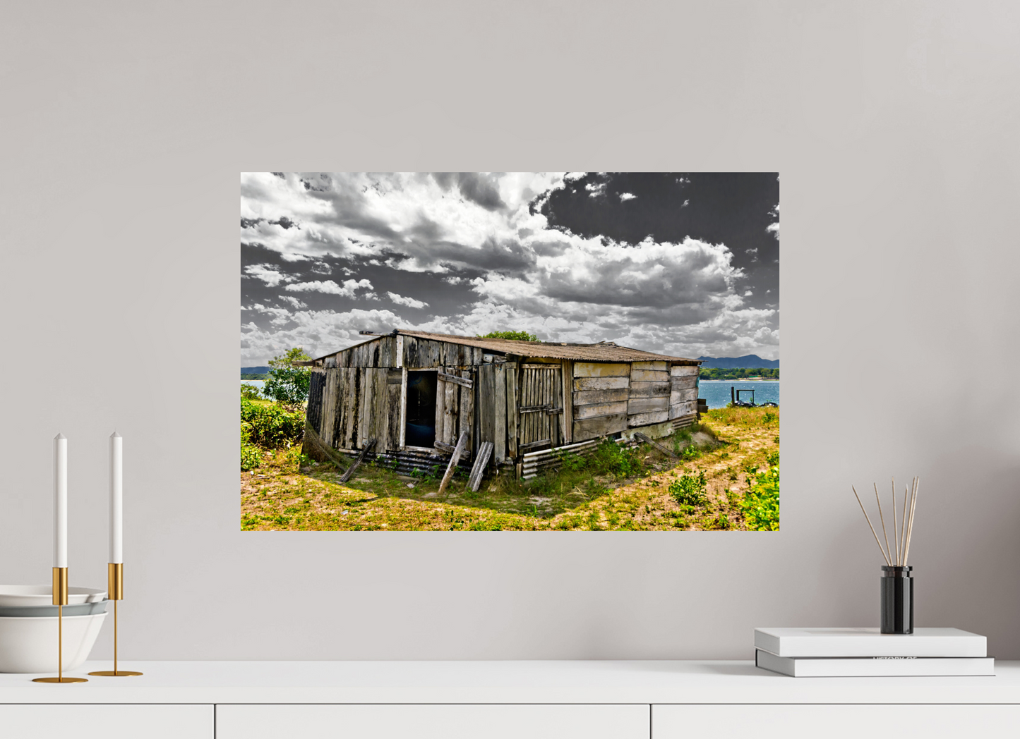 60 x 40 cm, Fine Art Print auf Alu-Dibond ohne Aufhang Ilha do Cardoso - Cananéia - SP #2