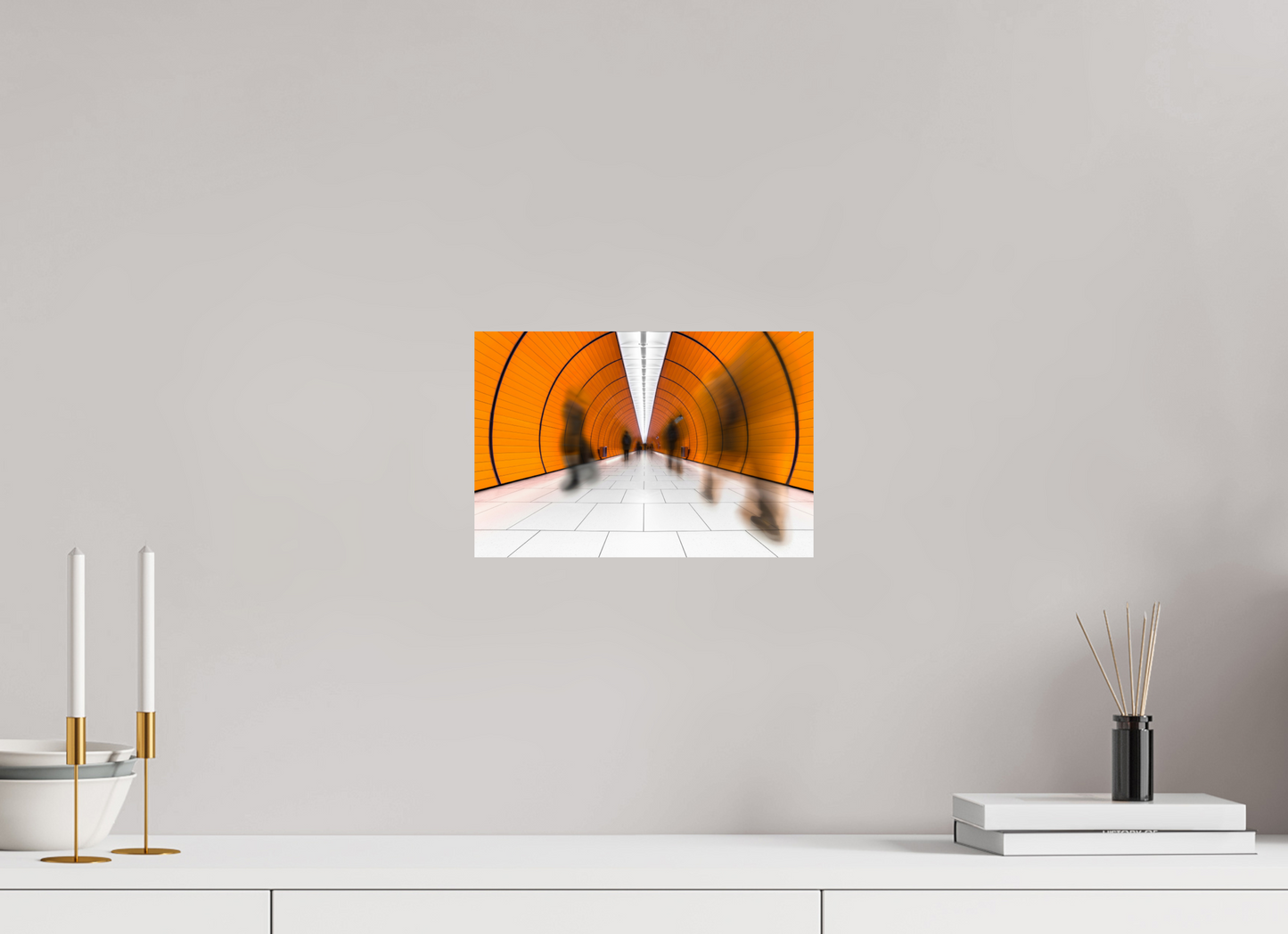 30 x 20 cm, Fine Art Print Metallic Edition Marienplatz #1 München