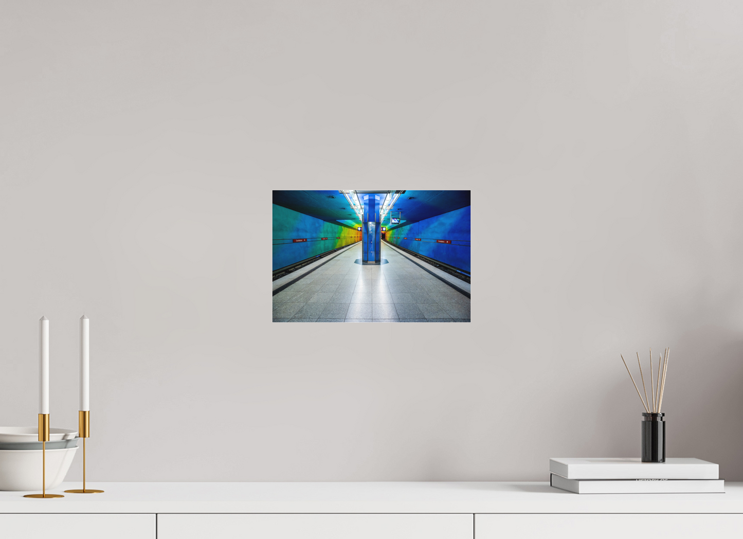 30 x 20 cm, Fine Art Acrylglas Matt Candidplatz #4 München