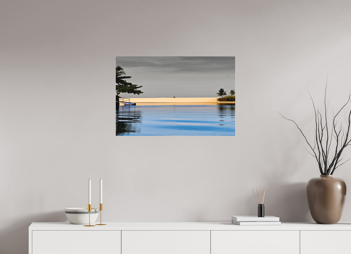 75 x 50 cm, Fine Art Acrylglas Matt Barra do Una - São Sebastião - SP
