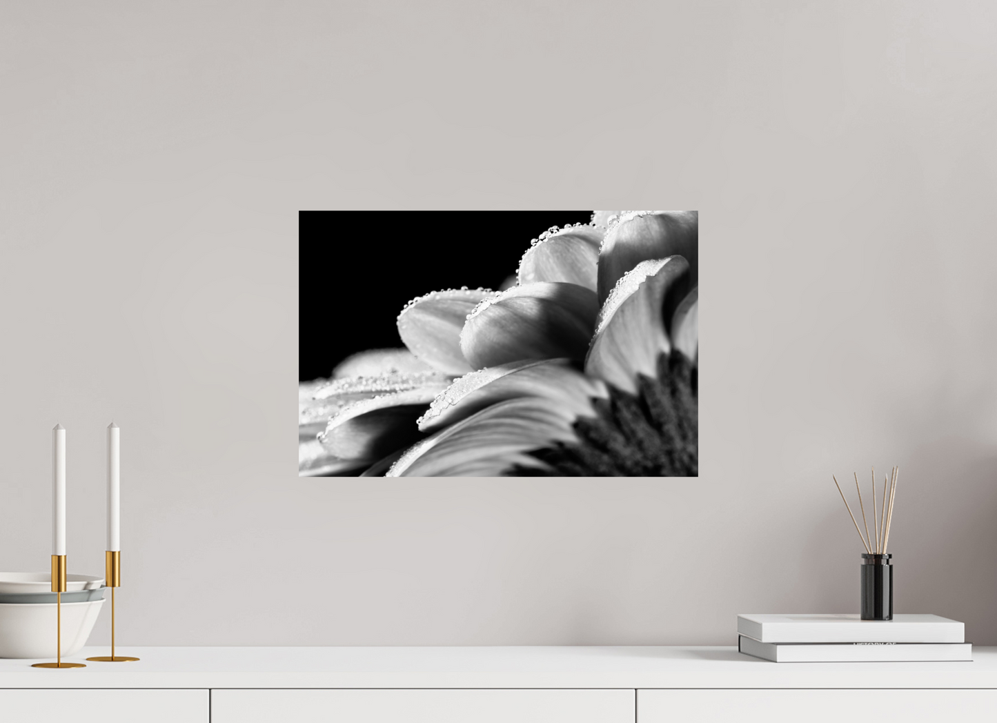 45 x 30 cm, Fine Art Print Baryta auf Alu-Dibond Gerbera_04