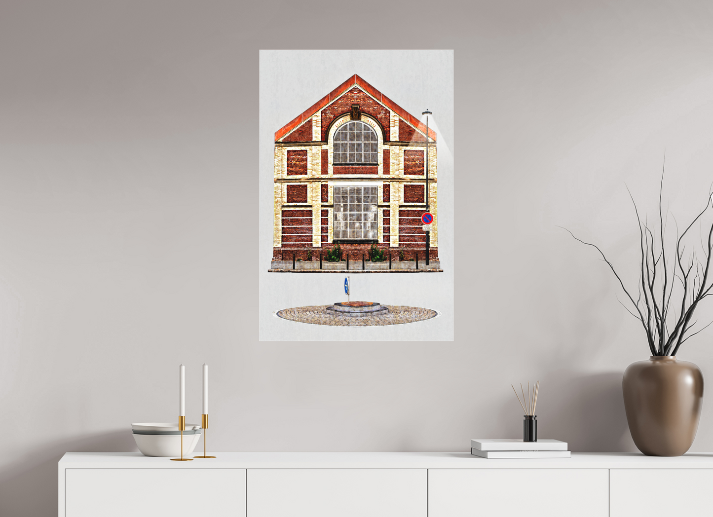 60 x 90 cm, Fine Art Acrylglas Matt Do_Not_Park
