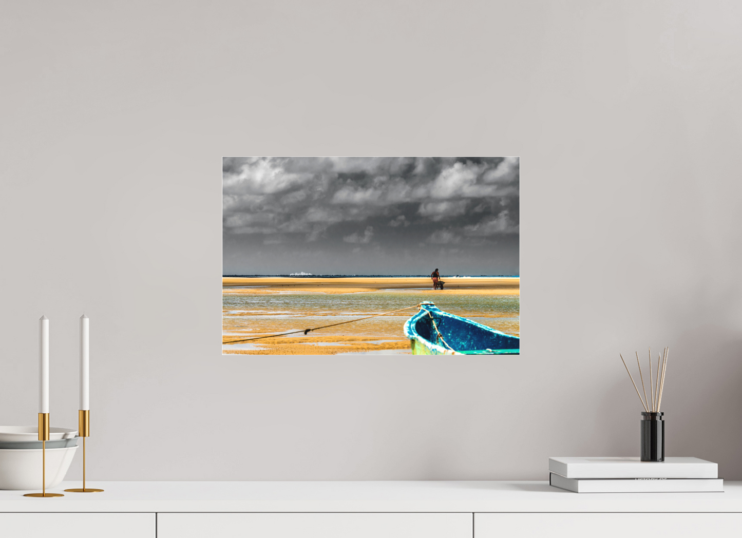 45 x 30 cm, Fine Art Acrylglas Matt Praia das Conchas - Maceió - AL