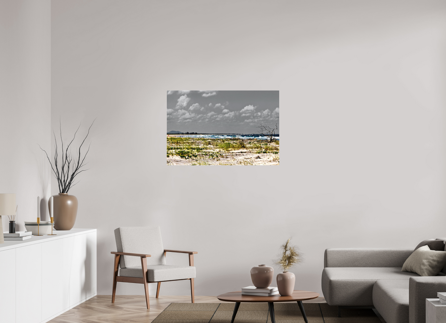105 x 70 cm, Fine Art Acrylglas Matt Ponta Sul - Ilha Comprida - SP
