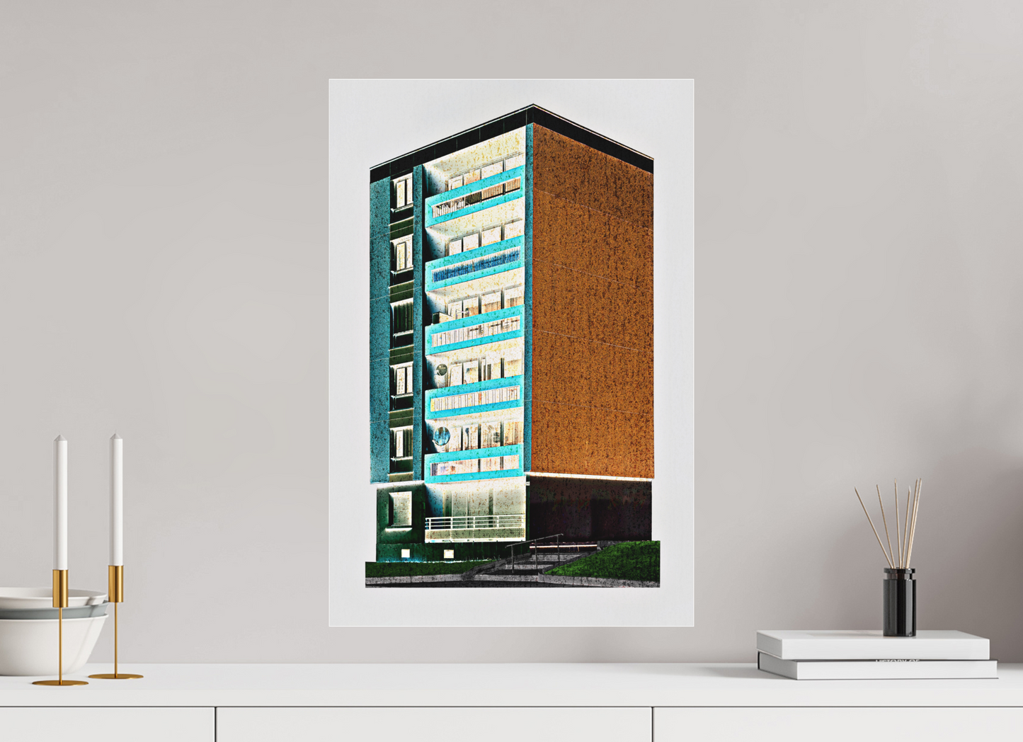 40 x 60 cm, Fine Art Acrylglas Matt No_Side_Windows