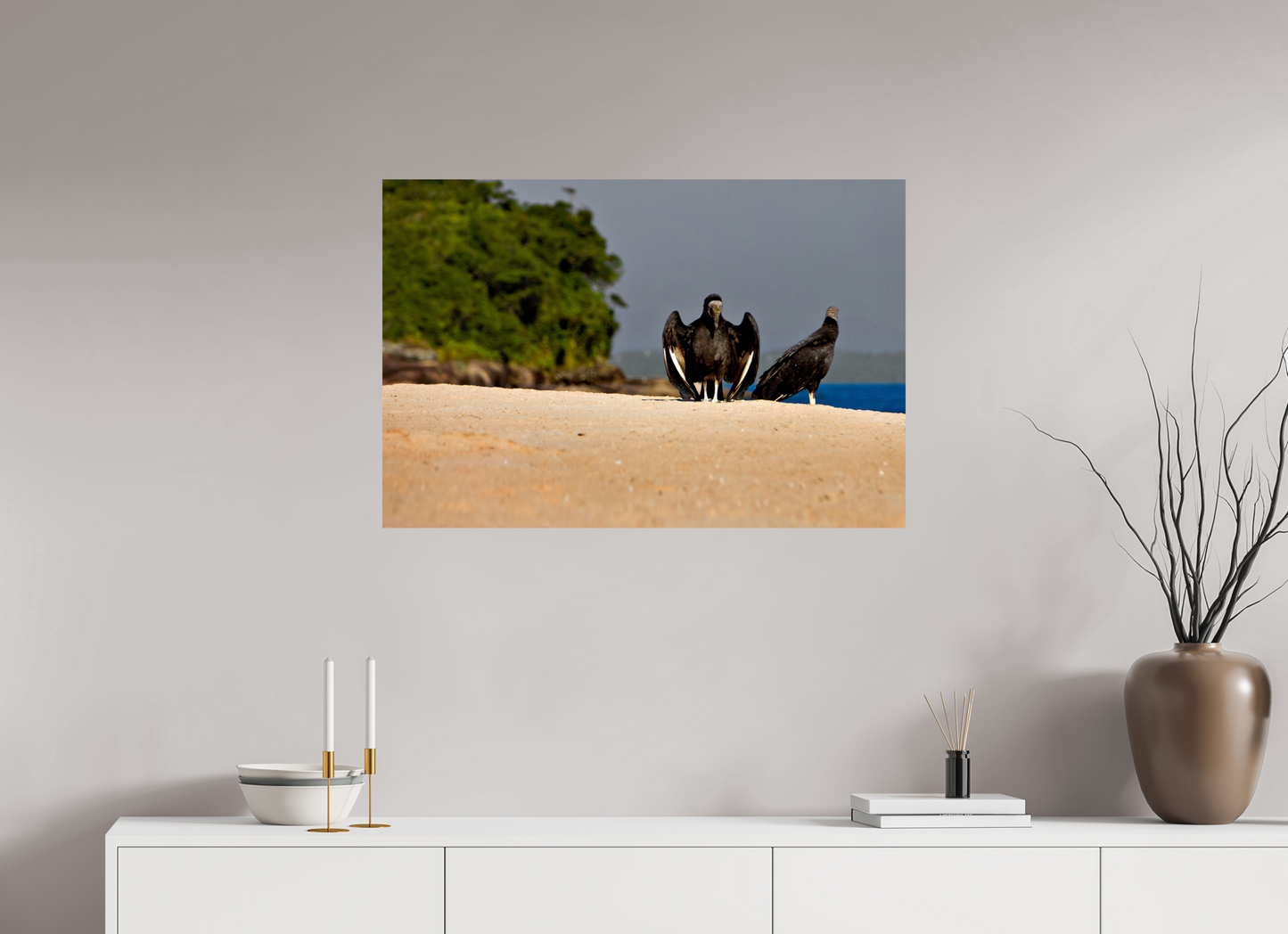 90 x 60 cm, Fine Art Print auf Alu-Dibond ohne Aufhang As Ilhas - Caraguatatuba - SP
