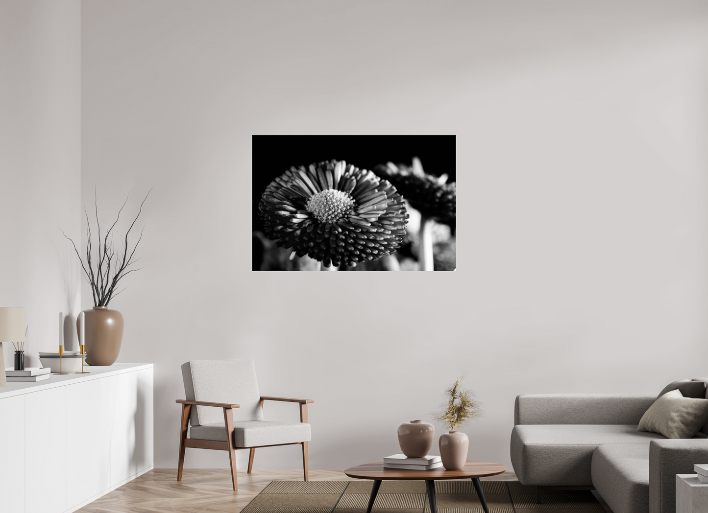 120 x 80 cm, ChromaLuxe HD Metal Print Aster-003