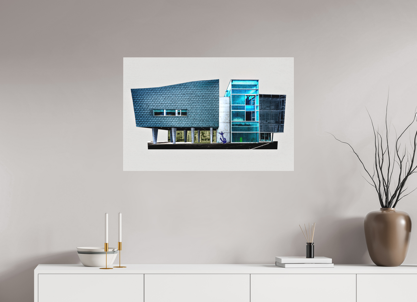 90 x 60 cm, Fine Art Acrylglas Matt The_Anchor